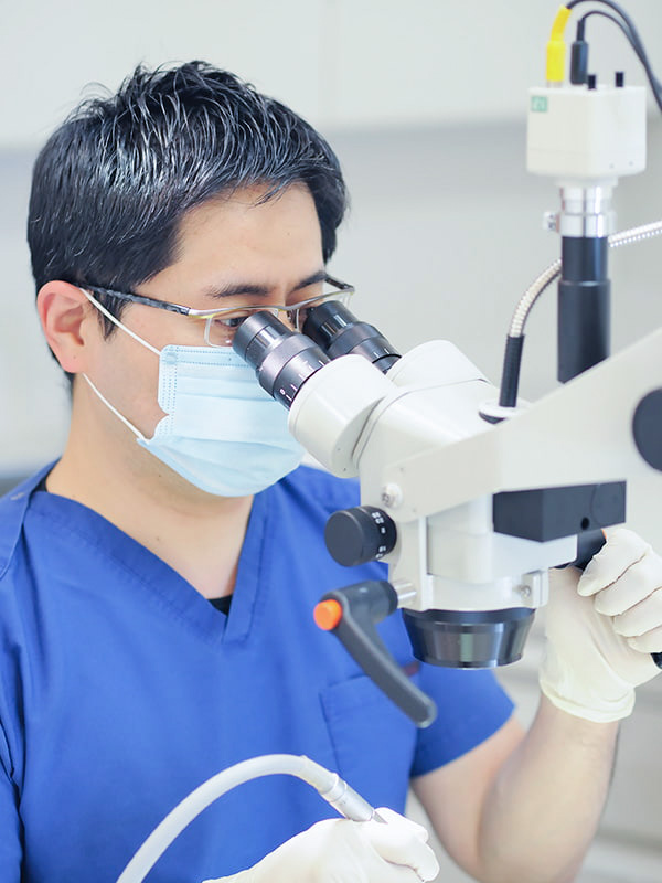 マイクロスコープでの診療